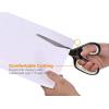 imageBostitch 8 Inch AllPurpose Ergonomic Scissors White KTSCI8ESTWHITE