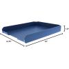 imageBostitch Konnect Letter Tray Fits 975quot x 12quot Sized Documents Low Profile KTTrayWhiteBlue