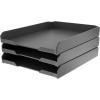 imageBostitch Konnect Letter Tray Fits 975quot x 12quot Sized Documents Low Profile KTTrayWhiteGray