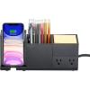 imageBostitch Konnect Qi Certified Wireless Charging Desk Accessory Kit with Pencil CupsBlack
