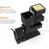 imageBostitch Konnect Qi Certified Wireless Charging Desk Accessory Kit with Pencil CupsBlack