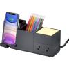 imageBostitch Konnect Qi Certified Wireless Charging Desk Accessory Kit with Pencil CupsBlack