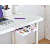 imageBostitch Konnect Under Desk Drawer SelfAdhesive Slide Out Storage Organizer with 4 Customizable Dividers 2Pack