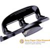 imageBostitch Office EZ Squeeze 20 Sheet Standard 3 Hole Punch Metal Construction SilverBlack HP20