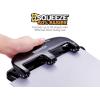 imageBostitch Office EZ Squeeze 20 Sheet Standard 3 Hole Punch Metal Construction SilverBlack HP20