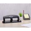 imageBostitch Office EZ Squeeze 20 Sheet Standard 3 Hole Punch Metal Construction SilverBlack HP20