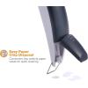 imageBostitch Office EZ Squeeze OneHole Punch 10 Sheet Capacity Lightweight GrayBlue 24023 Pack