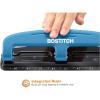 imageBostitch Office EZ Squeeze Reduced Effort 3Hole Punch 12 Sheets Blue 2103Blue