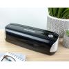 imageBostitch Office Electric 3Hole Punch AC Adapter or Battery Powered Max Sheet Capacity 12 Sheets Black EHP3BLKElectric 3 Hole