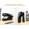 imageBostitch Office Heavy Duty Stapler 40 Sheet Capacity No Jam Half Strip Fits into the Palm of Your Hand For Classroom Office or Desk GrayBlack