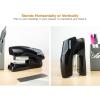 imageBostitch Office Heavy Duty Stapler 40 Sheet Capacity No Jam Half Strip Fits into the Palm of Your Hand For Classroom Office or Desk GrayBlack