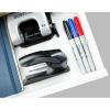 imageBostitch Office Heavy Duty Stapler 40 Sheet Capacity No Jam Half Strip Fits into the Palm of Your Hand For Classroom Office or Desk GrayBlack