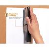 imageBostitch Office Heavy Duty Stapler 40 Sheet Capacity No Jam Half Strip Fits into the Palm of Your Hand For Classroom Office or Desk GrayBlack Chrome