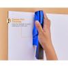 imageBostitch Office Heavy Duty Stapler 40 Sheet Capacity No Jam Half Strip Fits into the Palm of Your Hand For Classroom Office or Desk GrayMetallic Blue