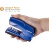 imageBostitch Office Heavy Duty Stapler 40 Sheet Capacity No Jam Half Strip Fits into the Palm of Your Hand For Classroom Office or Desk GrayNavy Blue