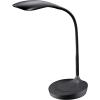 imageBostitch Office KTVLED1502BLK Gooseneck LED Desk Lamp with USB Charging Port Dimmable BlackBlack