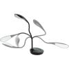 imageBostitch Office KTVLED1502WHITE Gooseneck LED Desk Lamp with USB Charging Port Dimmable WhiteBlack
