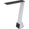 imageBostitch Office KTVLED1810WHITE Powered Rechargeable Battery LED Desk Lamp 3 Color Temperatures Flip Open WhiteBlack