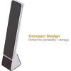 imageBostitch Office KTVLED1810WHITE Powered Rechargeable Battery LED Desk Lamp 3 Color Temperatures Flip Open WhiteBlack