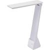 imageBostitch Office KTVLED1810WHITE Powered Rechargeable Battery LED Desk Lamp 3 Color Temperatures Flip Open WhiteWhite