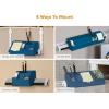 imageBostitch Office Konnect 3Piece Desktop Organizer Kit Black KTKIT1BLACKBlue