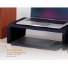 imageBostitch Office Konnect Adjustable Monitor Stand Riser 4 Height Adjustments Builtin Cable Management Rubber Feet  BlackBlack