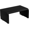 imageBostitch Office Konnect Adjustable Monitor Stand Riser 4 Height Adjustments Builtin Cable Management Rubber Feet  BlackBlack