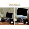 imageBostitch Office Konnect Adjustable Monitor Stand Riser 4 Height Adjustments Builtin Cable Management Rubber Feet  BlackBlack