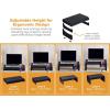 imageBostitch Office Konnect Adjustable Monitor Stand Riser 4 Height Adjustments Builtin Cable Management Rubber Feet  BlackBlack