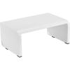 imageBostitch Office Konnect Adjustable Monitor Stand Riser 4 Height Adjustments Builtin Cable Management Rubber Feet  BlackWhite