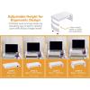 imageBostitch Office Konnect Adjustable Monitor Stand Riser 4 Height Adjustments Builtin Cable Management Rubber Feet  BlackWhite
