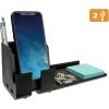 imageBostitch Office Konnect Charging Station Desk Organizer Base USB Phone Stand Compatible with Cell Phones ampamp Tablets Black