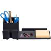 imageBostitch Office Konnect Charging Station Desk Organizer Base USB Phone Stand Compatible with Cell Phones ampamp Tablets Black