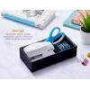 imageBostitch Office Konnect Desk Organizer Accessory Tray Wide Stacks for Desktop Storage BlackSingle