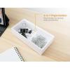 imageBostitch Office Konnect Desk Organizer Accessory Tray Wide Stacks for Desktop Storage WhiteWide