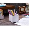 imageBostitch Office Konnect Desk Organizer Accessory Tray ampamp Storage Cup Bundle Stacks for Desktop Storage Makeup Organization White
