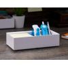 imageBostitch Office Konnect Desk Organizer Accessory Tray ampamp Storage Cup Bundle Stacks for Desktop Storage Makeup Organization White