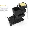 imageBostitch Office Konnect Pencil Cup Desk Organizer Pen Cup 2Pack Black2 Pack