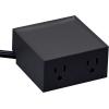 imageBostitch Office Konnect Power Hub Two Outlets Charging Station for Desktop Shallow Tray Top Black