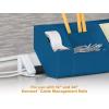 imageBostitch Office Konnect Tape Dispenser with Premium Singlesided Tape Sticks to Desk Black KTTAPEBLKBlue