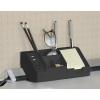imageBostitch Office Konnect Wide Pencil Holder Desk Organizer Removable Lid ampamp Dividers Gray KTWCUPGray Black