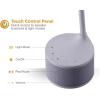 imageBostitch Office LED Dimmable Desk Lamp with Bluetooth Speaker ampamp USB Port Energy Efficient 55W Natural Daylight White VLED1817WHITEBOS