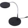 imageBostitch Office LED Metal Gooseneck Desk Lamp Flicker Free Adjustable Head VLED1800BK Black