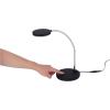 imageBostitch Office LED Metal Gooseneck Desk Lamp Flicker Free Adjustable Head VLED1800BK Black