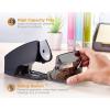 imageBostitch Office Personal Electric Pencil Sharpener Powerful StallFree Motor High Capacity Shavings Tray 7yr Warranty Navy Blue EPS4KTBLUEBlack