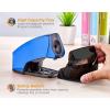 imageBostitch Office Personal Electric Pencil Sharpener Powerful StallFree Motor High Capacity Shavings Tray 7yr Warranty Navy Blue EPS4KTBLUEMetallic Blue