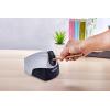 imageBostitch Office Personal Electric Pencil Sharpener Powerful StallFree Motor High Capacity Shavings Tray Gray EPS4KTGRAYSilver