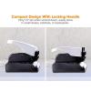 imageBostitch Office Premium 3 Hole Punch 12 Sheet Capacity Metal Rubber Base EasyClean Tray White KTHP12WHITEWhite