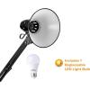 imageBostitch Office VLF100 LED Swing Arm Desk Lamp with Clamp Mount 36quot Reach Includes LED BulbBlack36 Reach