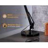 imageBostitch Office VLF100 LED Swing Arm Desk Lamp with Clamp Mount 36quot Reach Includes LED BulbBlackDesk